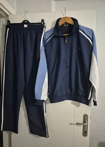 Erkek Çocuk Lacivert Fermuarlı Eşofman Takımı - Görsel 2