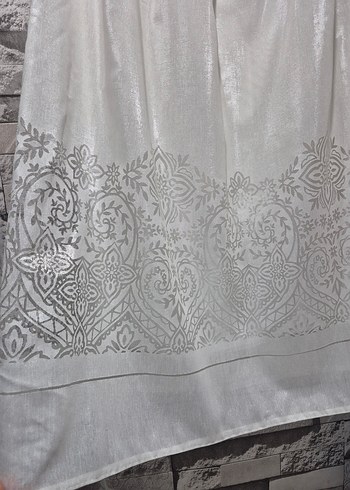 Nakış Detaylı Beyaz Uzun Etek - Görsel 2