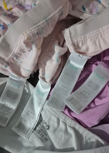 Baskılı Midi Kadın İç Çamaşırı - Beyaz Gri - Görsel 2