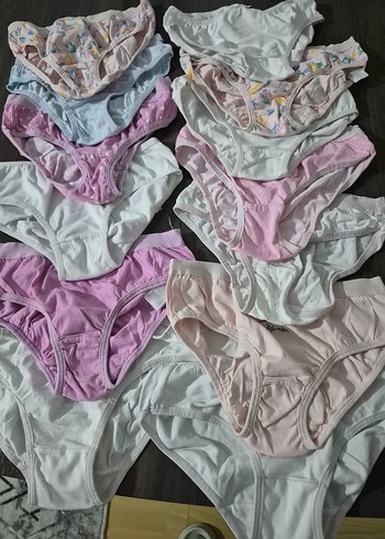 Baskılı Midi Kadın İç Çamaşırı - Beyaz Gri - Görsel 3