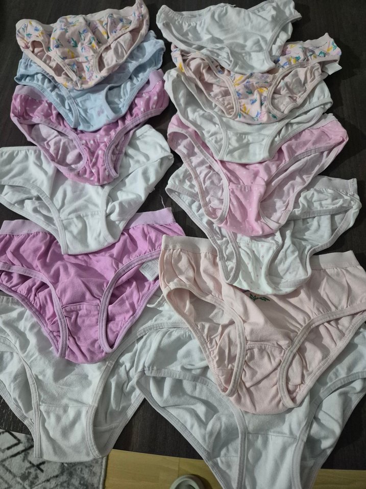 Baskılı Midi Kadın İç Çamaşırı - Beyaz Gri - Görsel 3