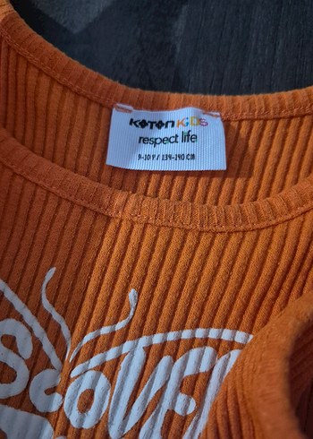 Turuncu Baskılı Kadın Triko Askılı Atlet - Görsel 4