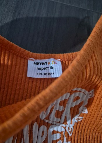 Kızlar İçin Turuncu Askısız Üst ve Siyah Rahat Pantolon - Görsel 4