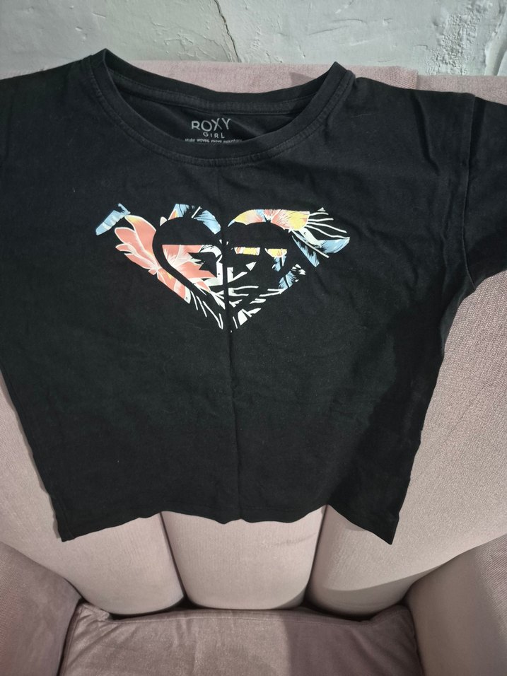 Kız Çocuk Kısa Kollu Baskılı Tişört - Görsel 3