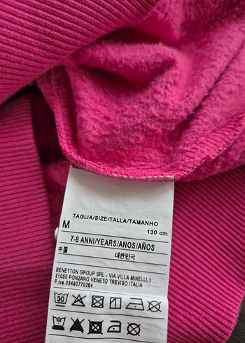 Kız Çocuk Pembe Kapüşonlu Fermuarlı Sweatshirt - Görsel 5