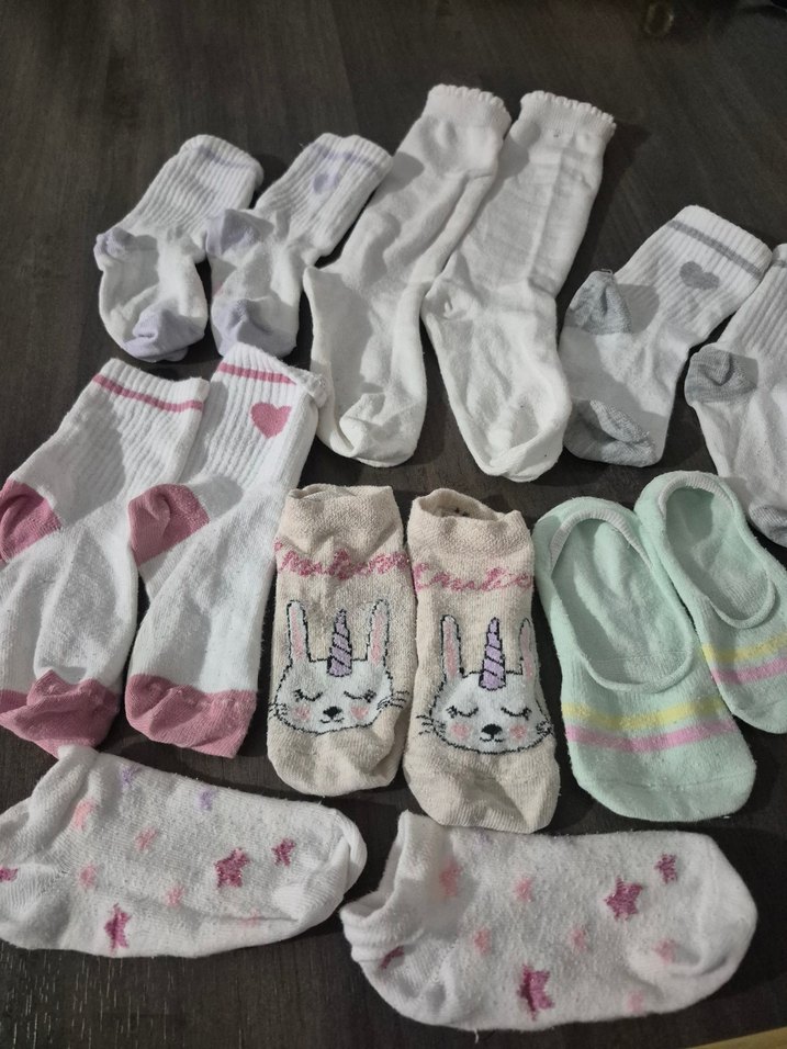 Kız Çocuk Pamuklu Çorap Seti - Görsel 3