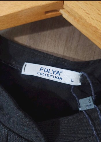 Düğmeli Siyah Uzun Kollu Kadın Gömlek - Görsel 4