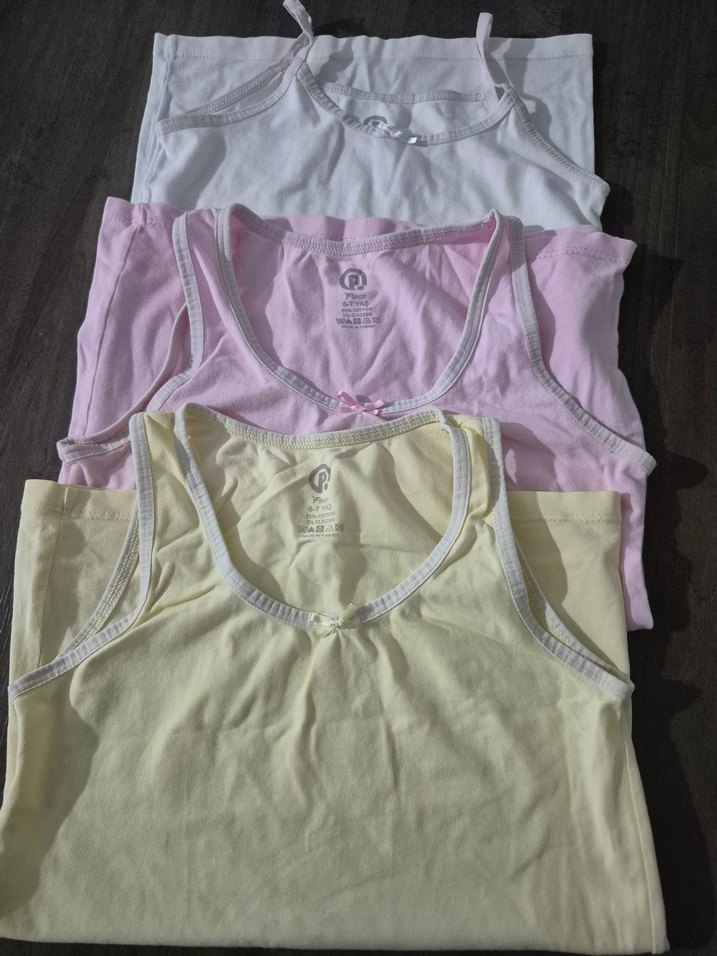 Çocuk İçlik Atlet Seti Pastel Renklerde - Görsel 4