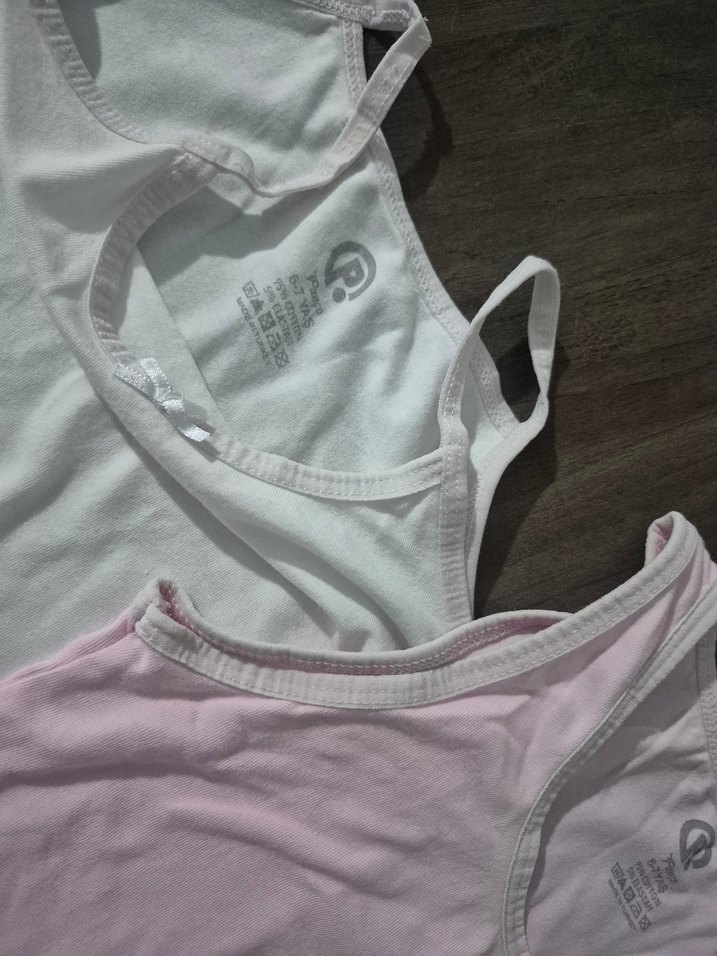 Çocuk İçlik Atlet Seti Pastel Renklerde - Görsel 3