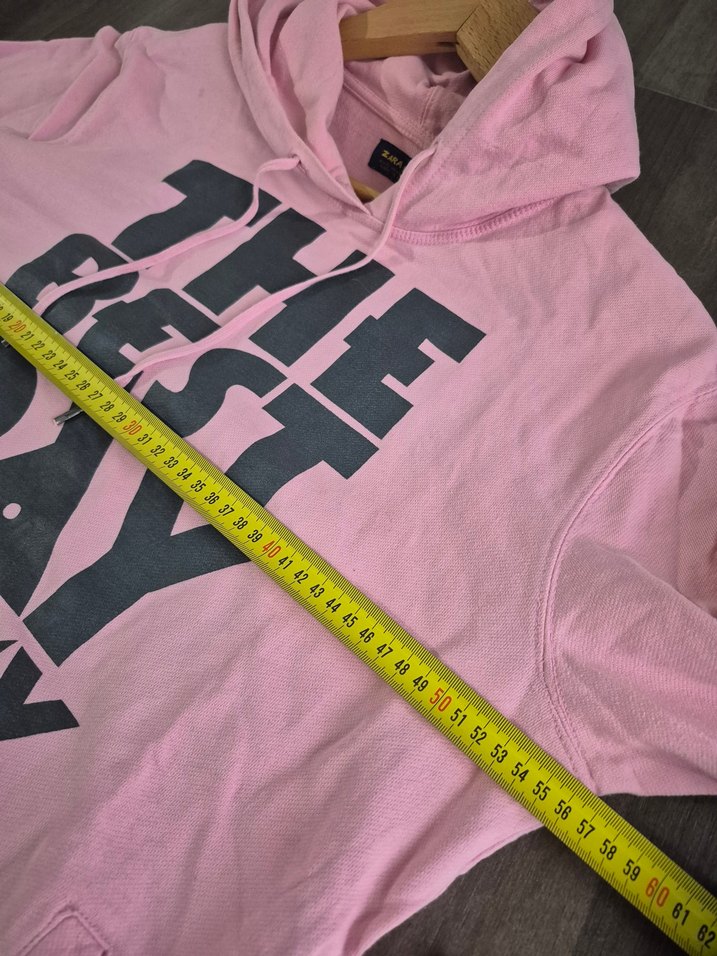 Renkli Baskılı Kapüşonlu Kadın Sweatshirt - Görsel 4