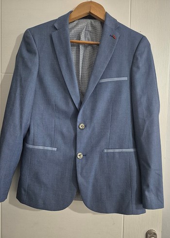 Erkek Mavi Regular Fit Ceket - Görsel 2