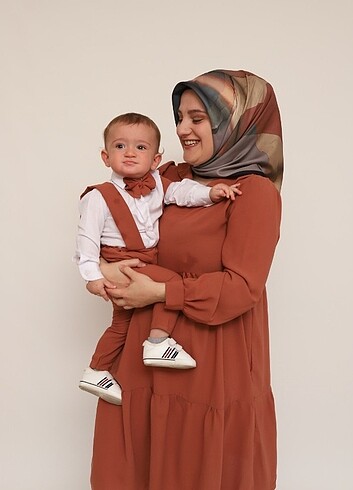 Erkek bebek salopet takim