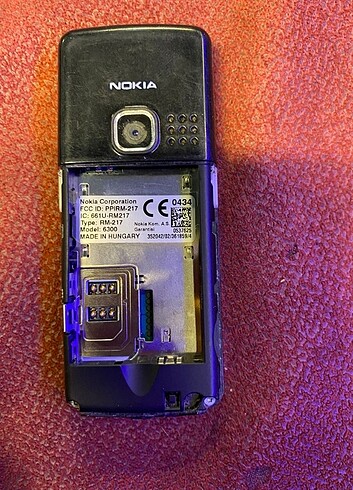 NOKİA 6300 KAYITSIZ 