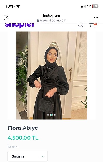Abiye Balon kol lacivert abiye