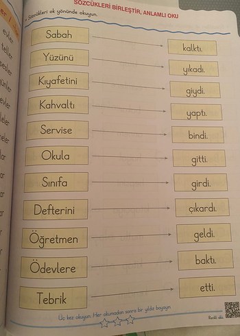Beden Hızlı Okuma Anlama 1. Sınıf Çalışma Kitapları