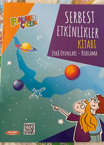 Fenomen Çocuk Serbest Etkinlik Zeka Oyunları ve Kodlama Kitabı