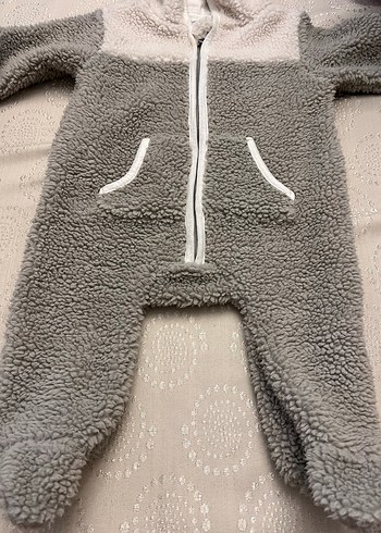 Hello baby kapüşonlu bebek tulumu - Görsel 5