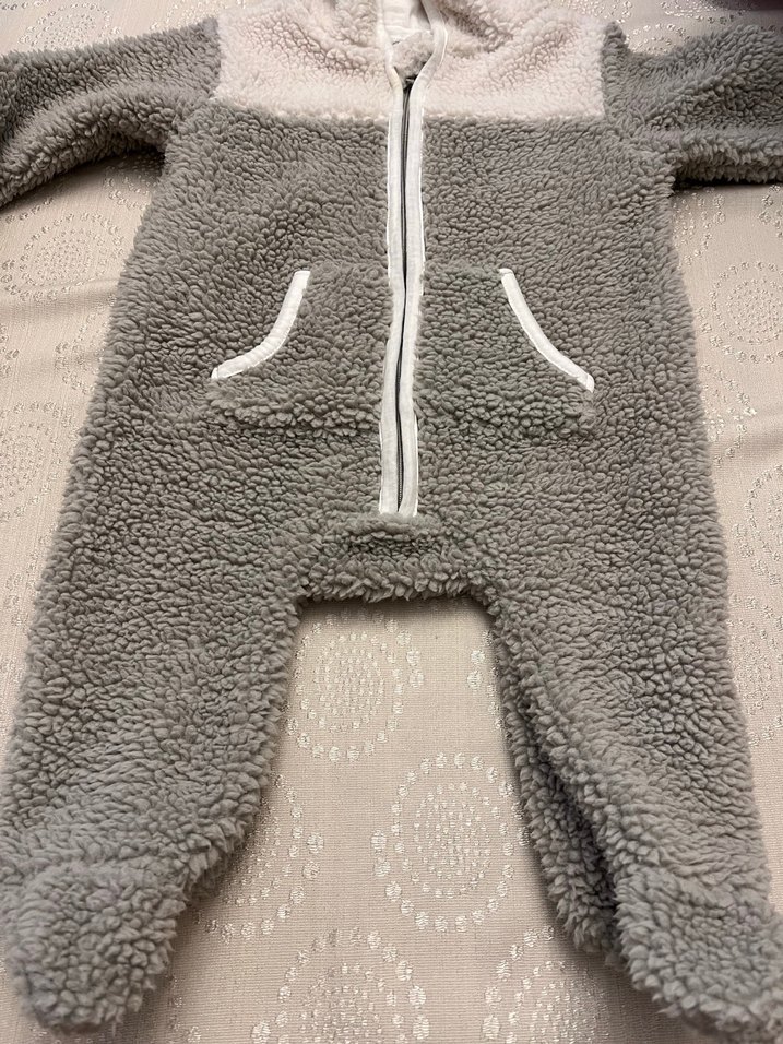 Hello baby kapüşonlu bebek tulumu - Görsel 5