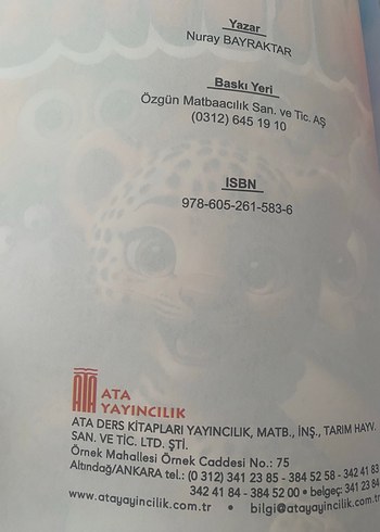Beden 3.Sınıf Smiling İngilizce Alıştırma Kitabı Ata