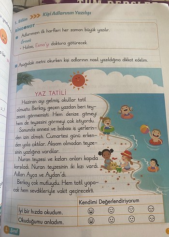 Bingo Türkçe 1.Sınıf Berkay yayınları
