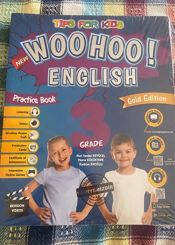 Woohoo İngilizce 3.Sınıf Kitap Seti Gold Edition
