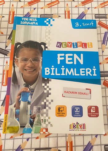 3. Sınıf Fen Bilimleri Kazanım Odaklı Yeni Nesil Soru Kitabı