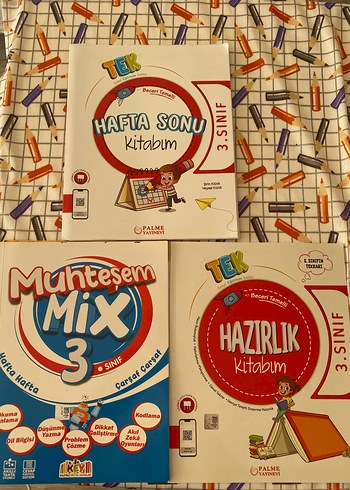 3. Sınıf Sınav Hazırlık Kitapları