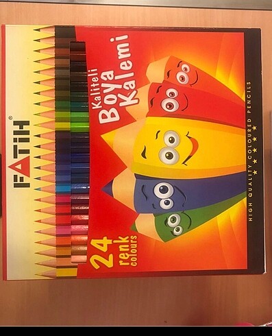 Fatih 24 lü kuru boya 2 adet