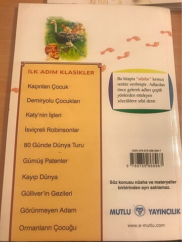 İlk Adım Klasik Mutlu Yayıncılık