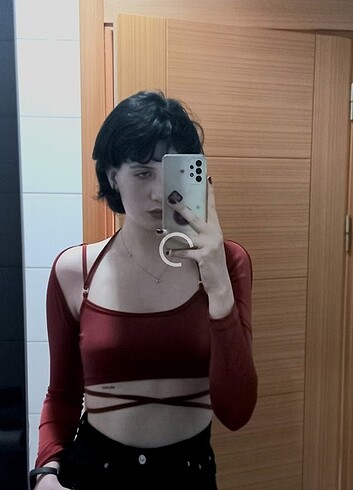Belden bağlamalı crop