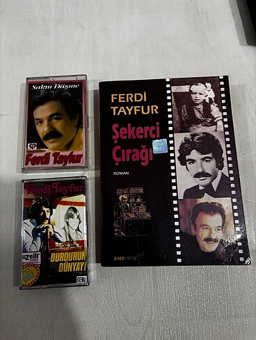Ferdi tayfur kaset kitap lotu