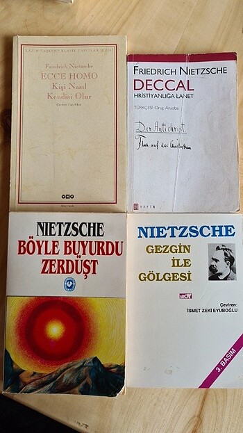 nietzsche, Gezgin ile gölgesi ecce homo kişi nasıl kendisi olur 