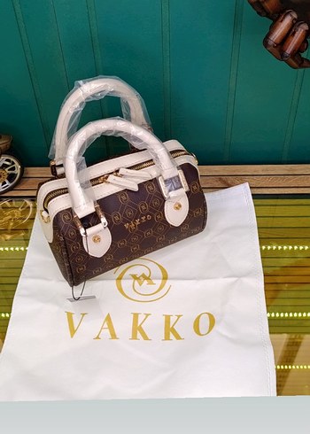 Vakko Kahverengi Deri Kadın Çanta - Görsel 6