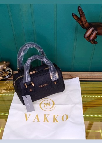 Vakko Kahverengi Deri Kadın Çanta - Görsel 3