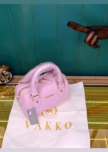 Vakko Kahverengi Deri Kadın Çanta - Görsel 7