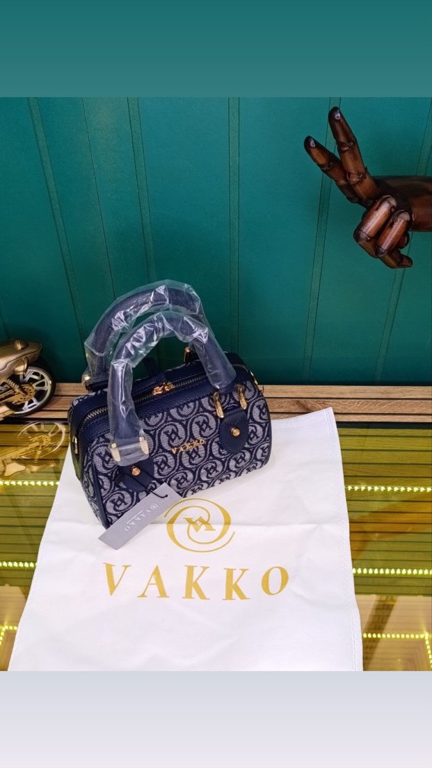 Vakko Kahverengi Deri Kadın Çanta - Görsel 2