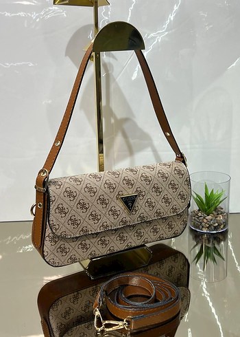 Guess Siyah Deri Kadın Omuz Çantası - Görsel 2