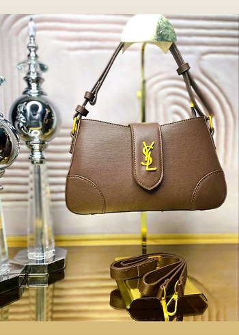 YSL  Renkli Modern Klasik Deri Kadın Çanta - Görsel 2