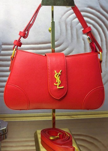 YSL  Renkli Modern Klasik Deri Kadın Çanta - Görsel 6