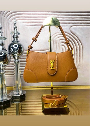 YSL  Renkli Modern Klasik Deri Kadın Çanta - Görsel 4