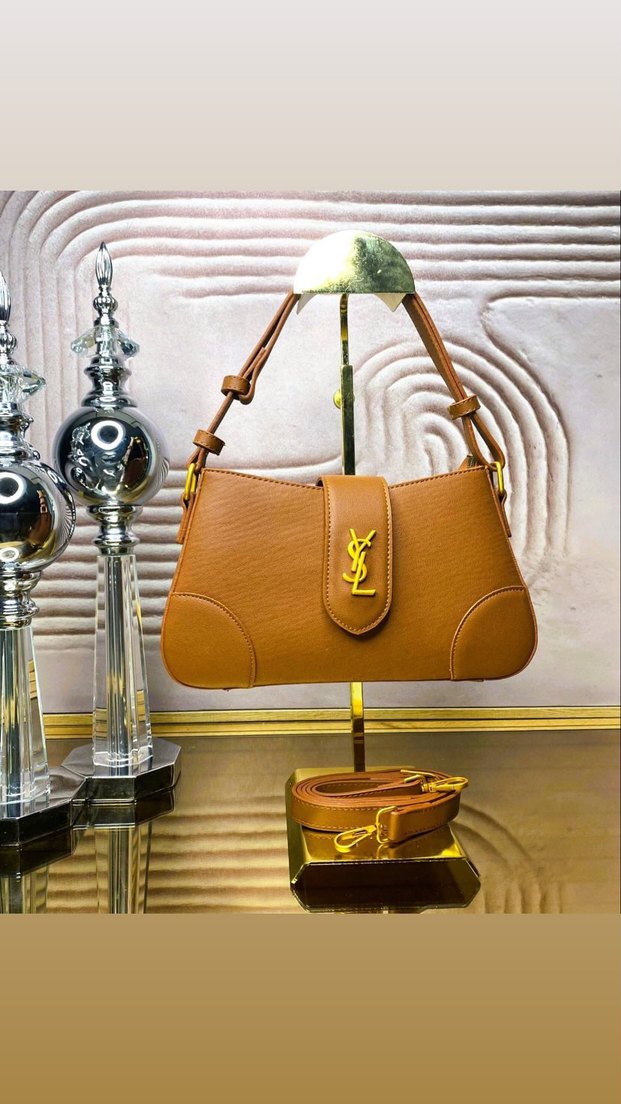 YSL  Renkli Modern Klasik Deri Kadın Çanta - Görsel 4