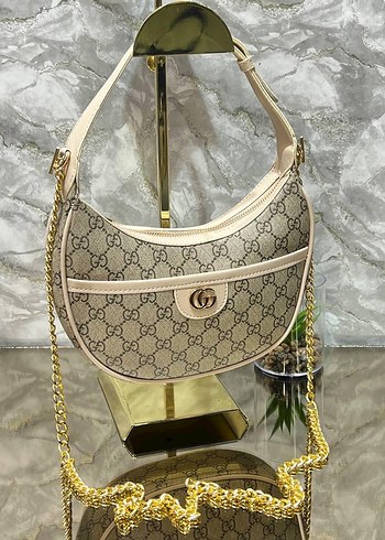 Zincir Detaylı Kahverengi Kadın Çanta - Görsel 7