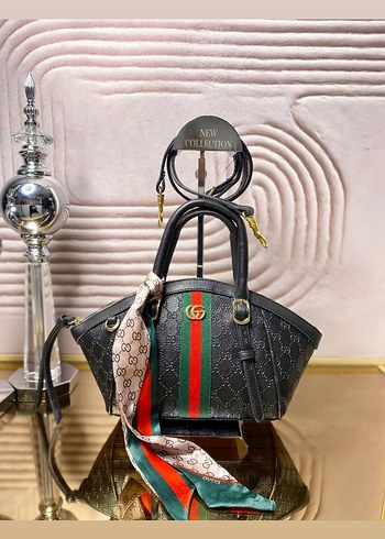 GUCCI Modern Klasik Tokalı Kadın Çanta - Görsel 4