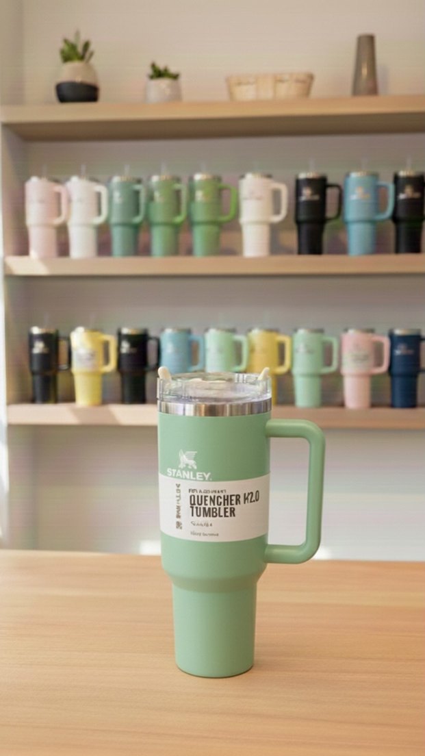 Pastel Pembe Stanley  Termos - Görsel 3