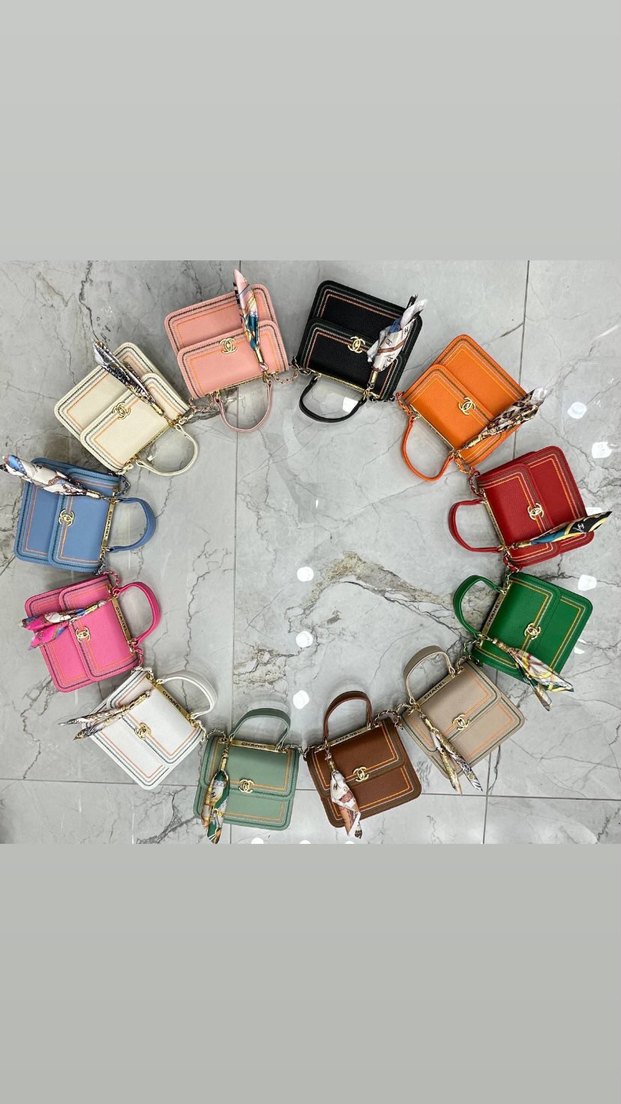 Siyah Deri Chanel Püsküllü Kadın Çanta - Görsel 4