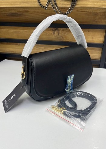 Kahverengi Deri Kadın Omuz Çantası - Görsel 3