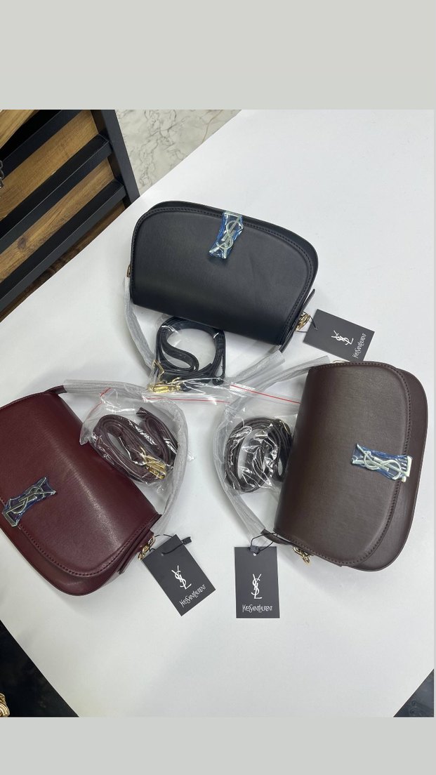 Kahverengi Deri Kadın Omuz Çantası - Görsel 4