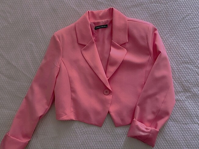 Crop Blazer Ceket