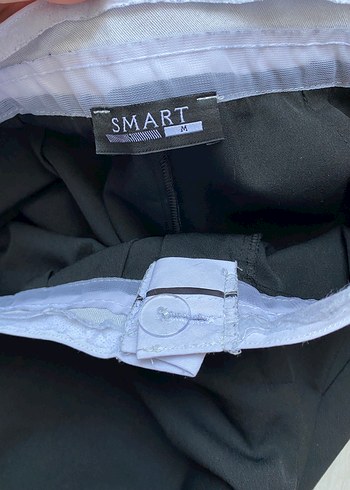 Zara Siyah Kemerli Kadın Kumaş Pantolon