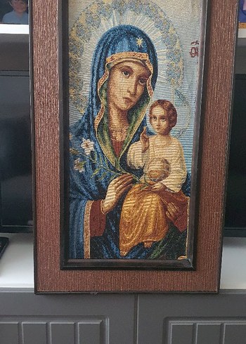 Meryem Ana ve İsa Çocuk Tablosu